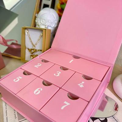 CALENDARIO AVVENTO 7 GIORNI AL NATALE