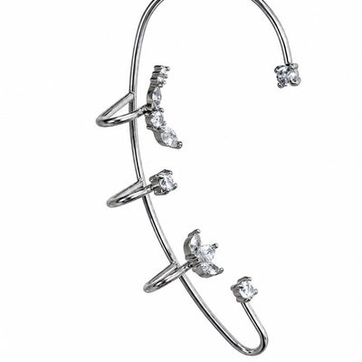 Cuff Piercing a Lobo
