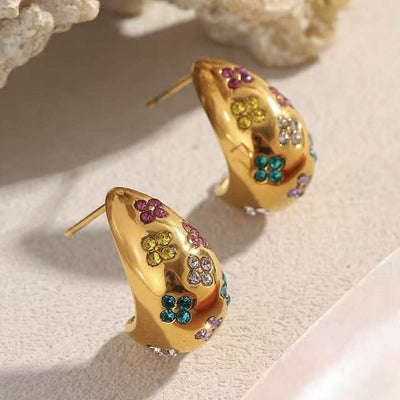 Flowers Goccia Earrings