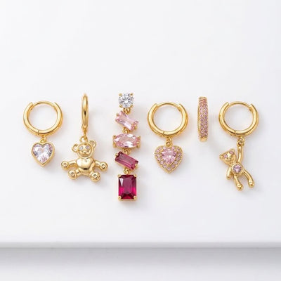 Set Crystal Teddy