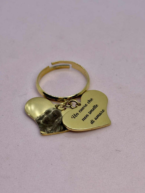Anello cuori con Foto