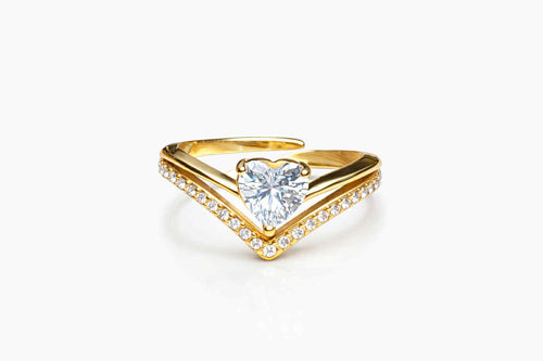 Heartline Ring
