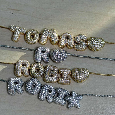 COLLANA BUBBLE INTERO NOME