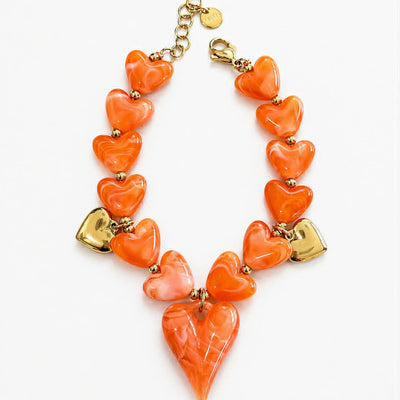 Bracciale Cuori Neon