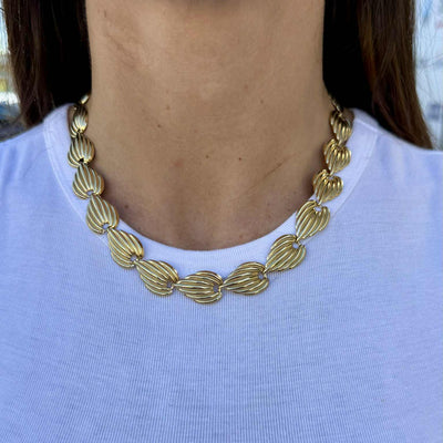 Gold Shell Necklace