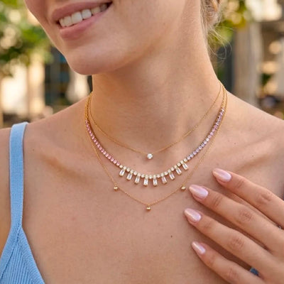 Collana Baguette