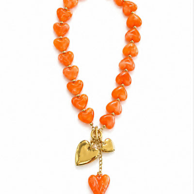 Collana Cuori Neon