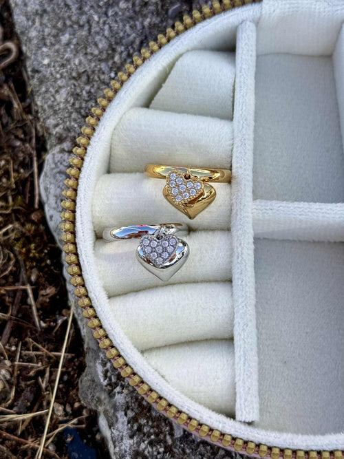 Cuoricini Pendenti ring