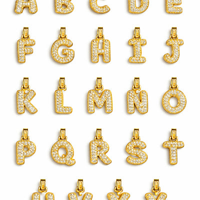 Charm Lettera 3D per collana Magnetic