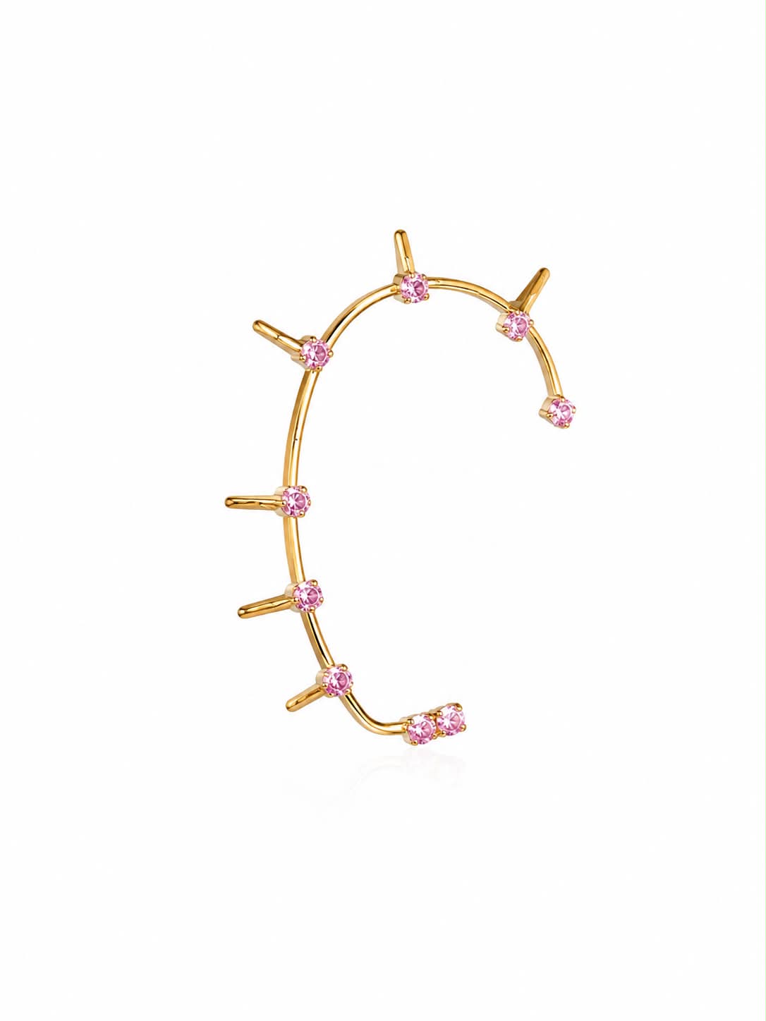 Pink Cuff Piercing
