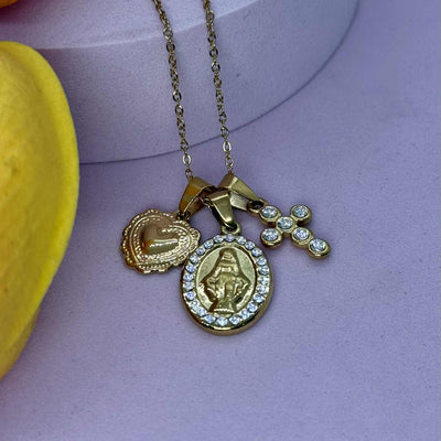 Charms Pray necklace