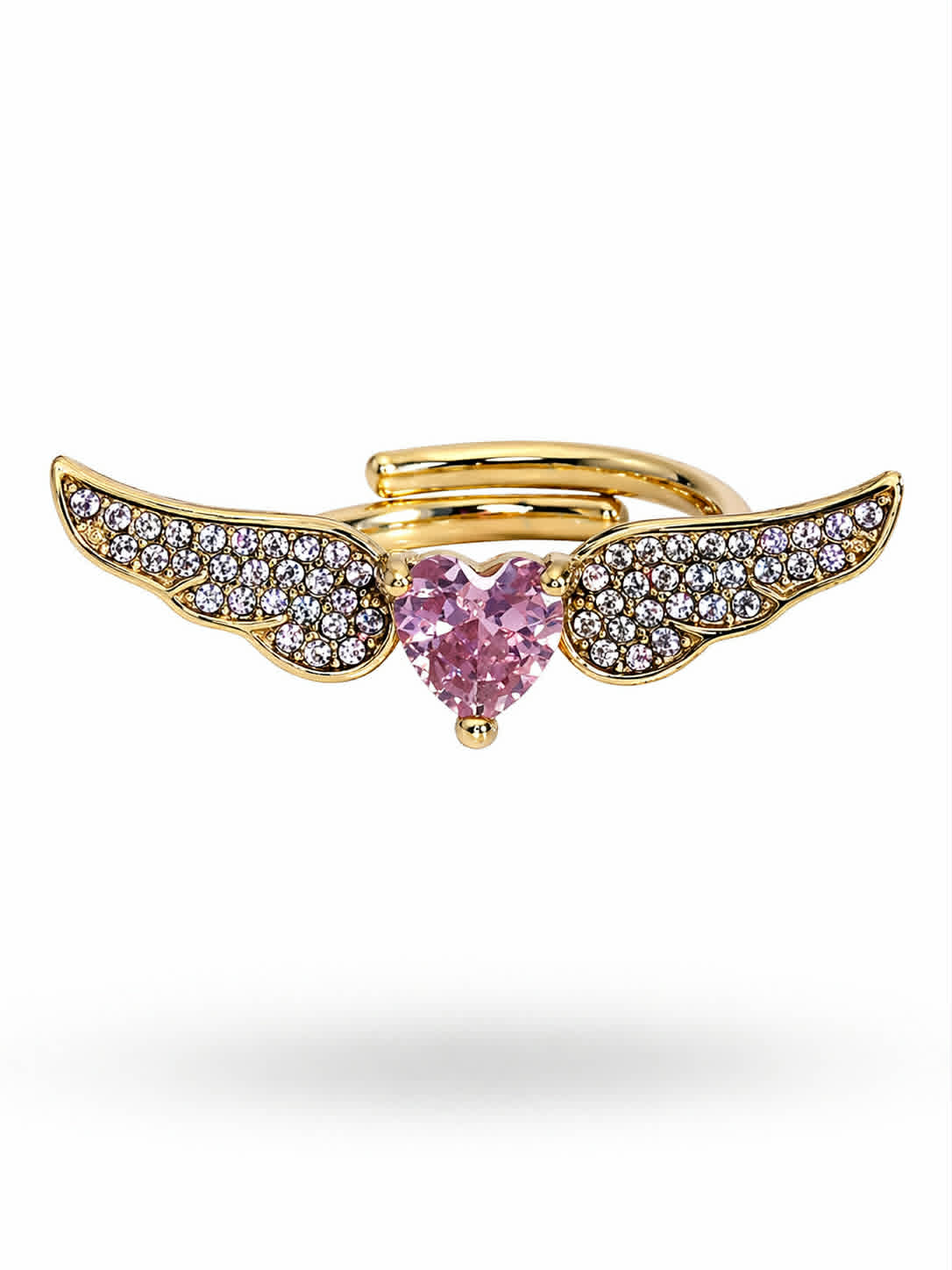 Anello Cuore Alato