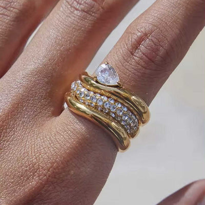 Three Diam Ring