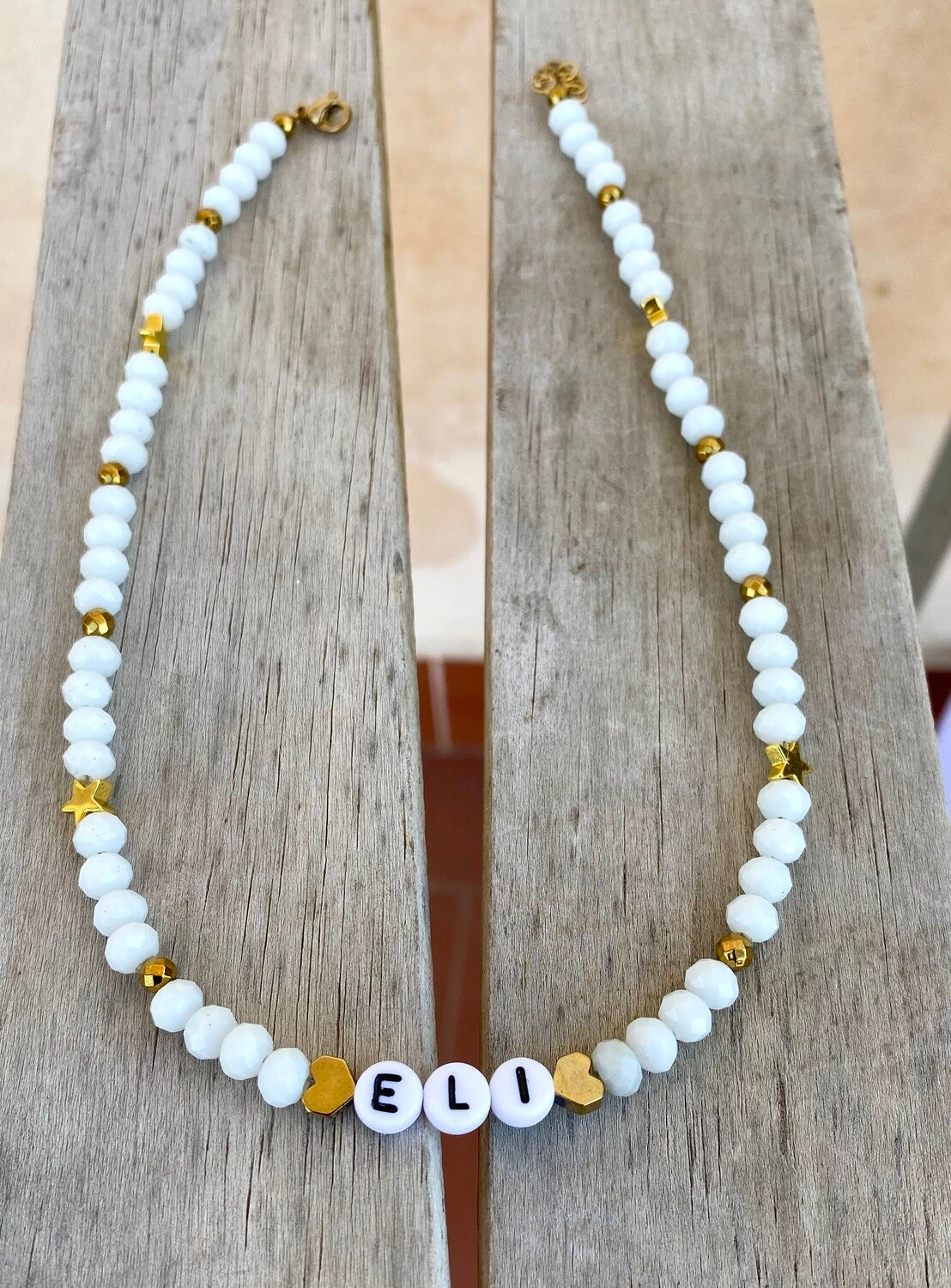 Letter Pearl Necklace