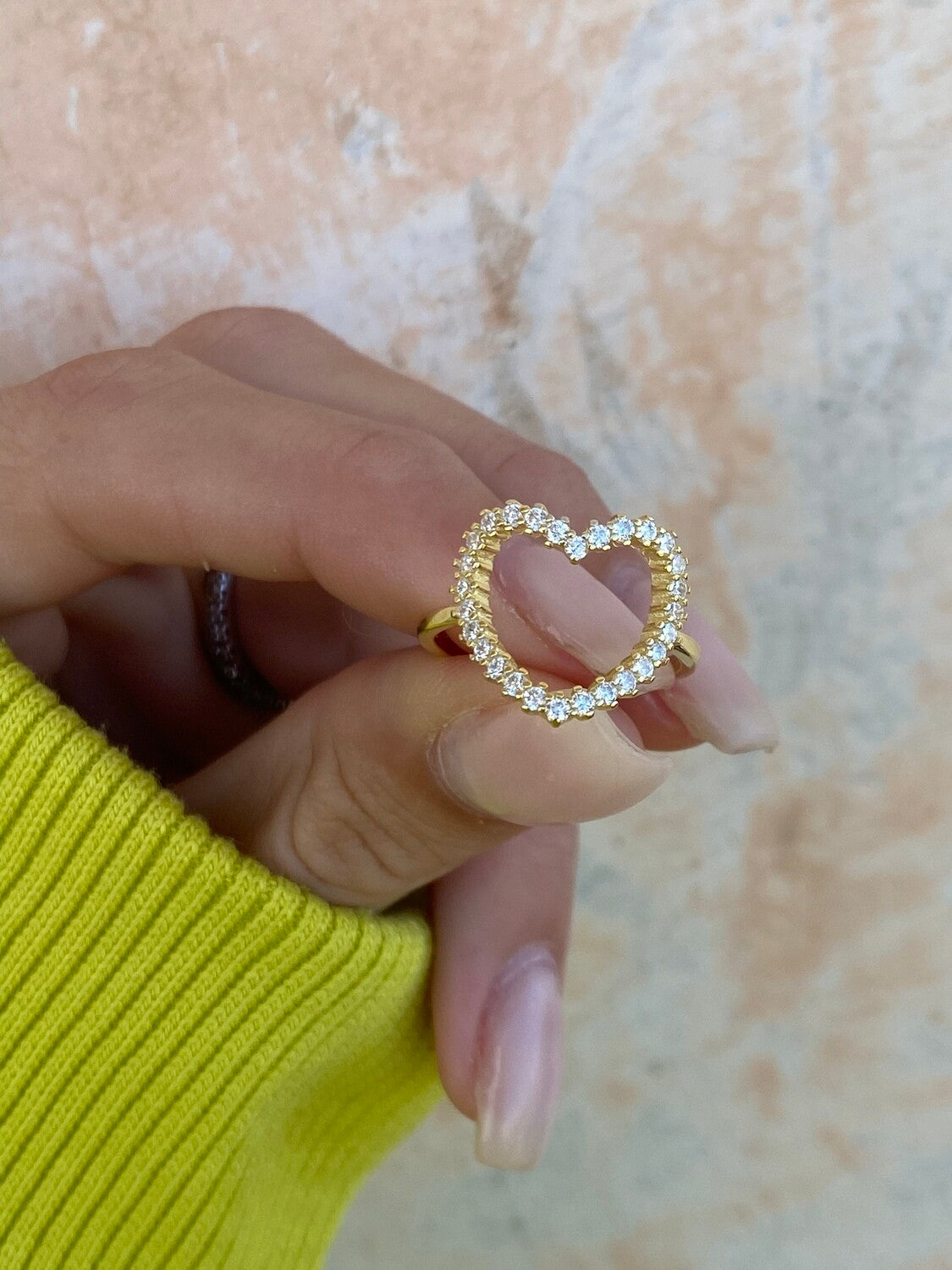 Cuore Zirconato Ring